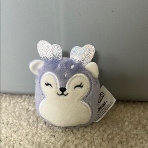 Micro Squishmallows Purple and White Stuffed Animals Collection